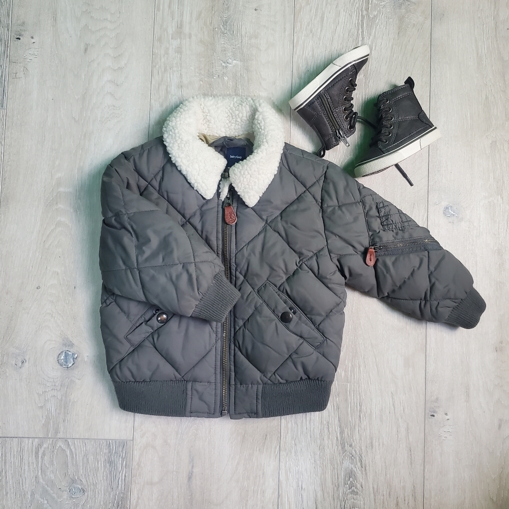 Puffy winter coat